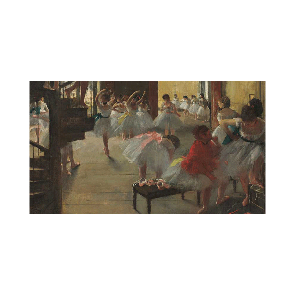 The Dance Class By Edgar Degas Mytvart The Dance Class By Edgar Degas Mytvart